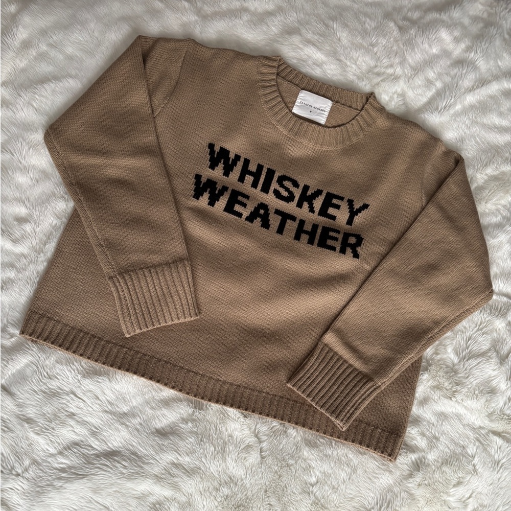 Whiskey Weather Tan Sweater